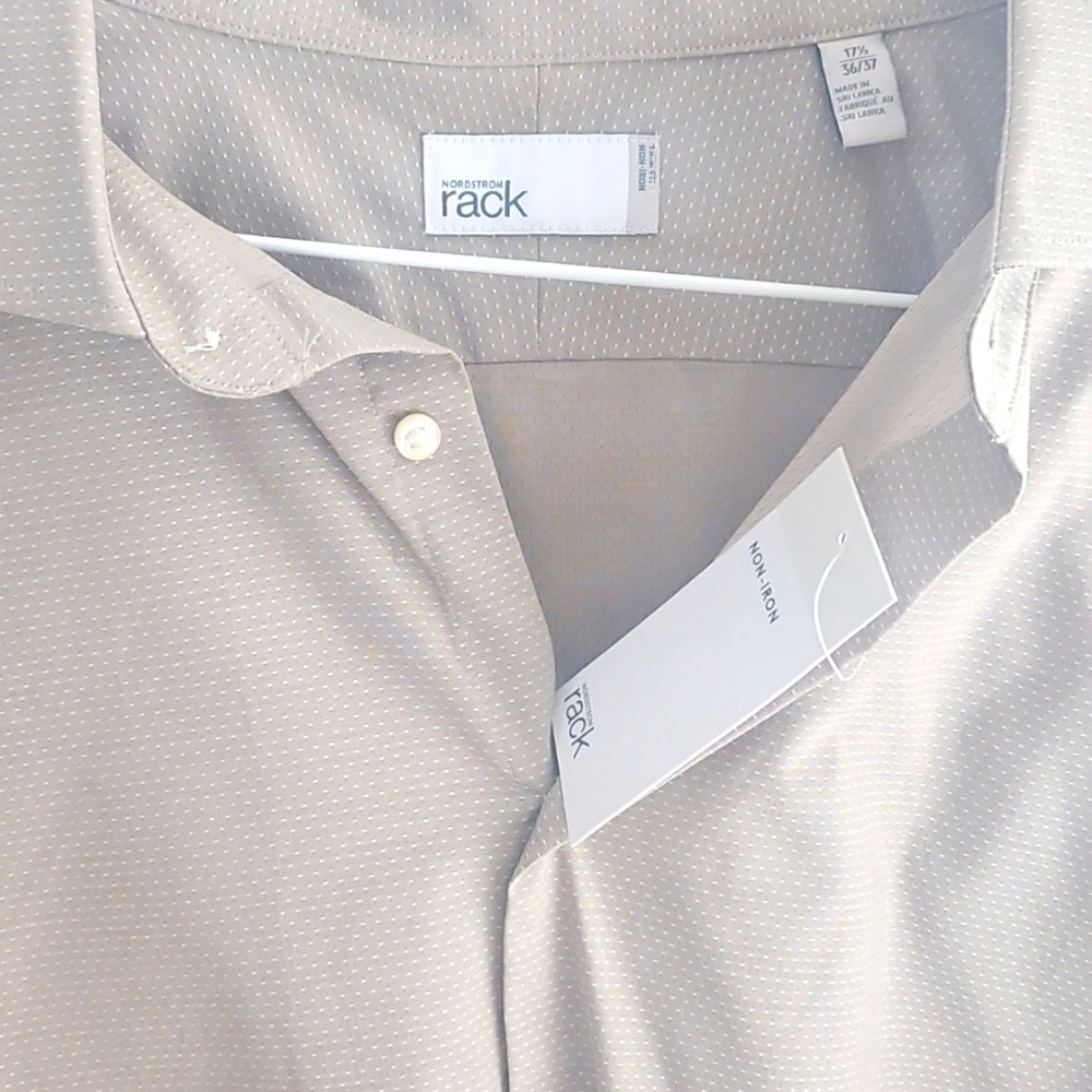 Nordstrom Rack Mens dress shirt 17.5 36/37